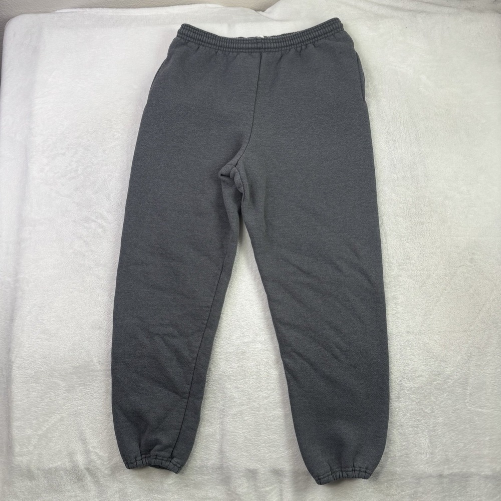 VTG 90s Russell Athletic Grey Jogger Fleece Sweatpants Men's Small